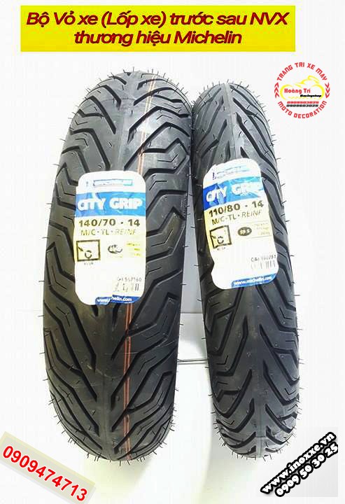 Vỏ xe ( Lốp xe ) NVX thương hiệu Michelin 